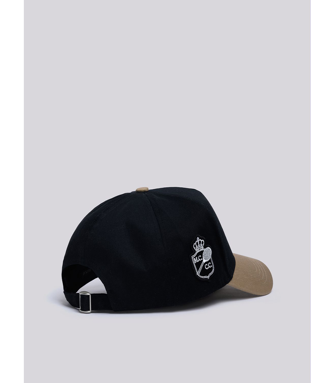 モンテカルロカントリークラブコレクション ピーク付きキャップ 詳細画像 ブラック 2